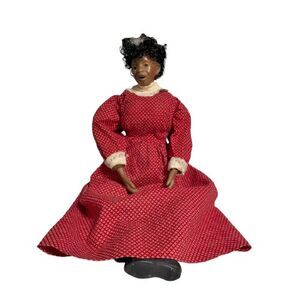 Vintage Mamie Doll Signed Artist John Hicks 1986 Collectible Porcelain